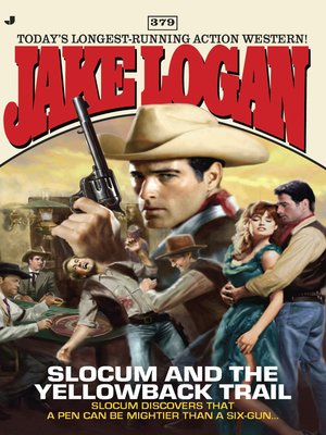 cover image of Slocum and the Yellowback Trail